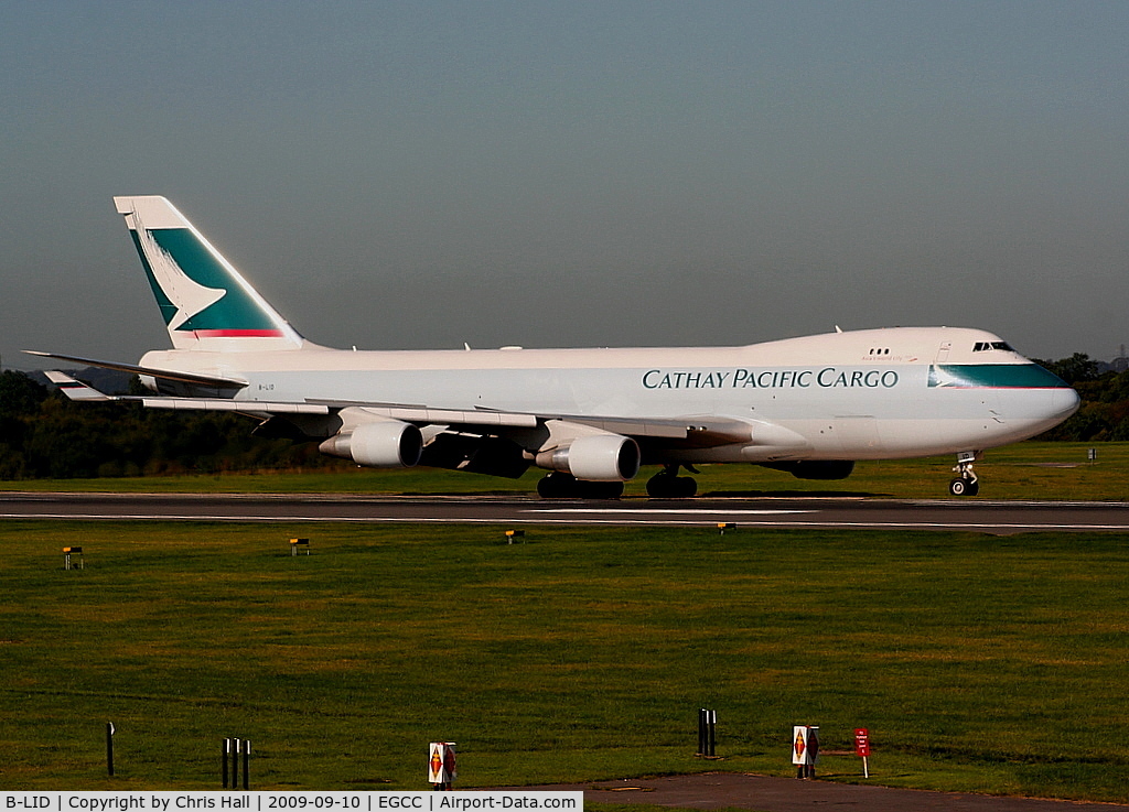 B-LID, 2009 Boeing 747-467F/SCD C/N 36869, Cathay Pacific Cargo