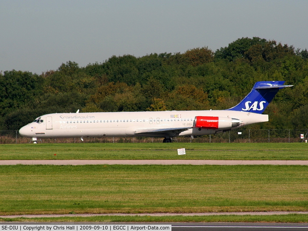 SE-DIU, 1991 McDonnell Douglas MD-87 (DC-9-87) C/N 53011, Scandinavian Airlines