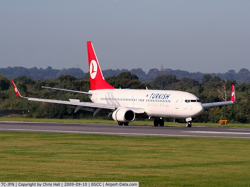 TC-JFN, 1999 Boeing 737-8F2 C/N 29776, Turkish Airlines