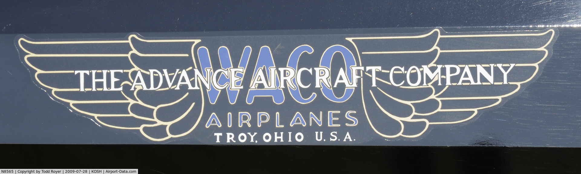N8565, 1929 Waco ATO C/N A-83, EAA AIRVENTURE 2009