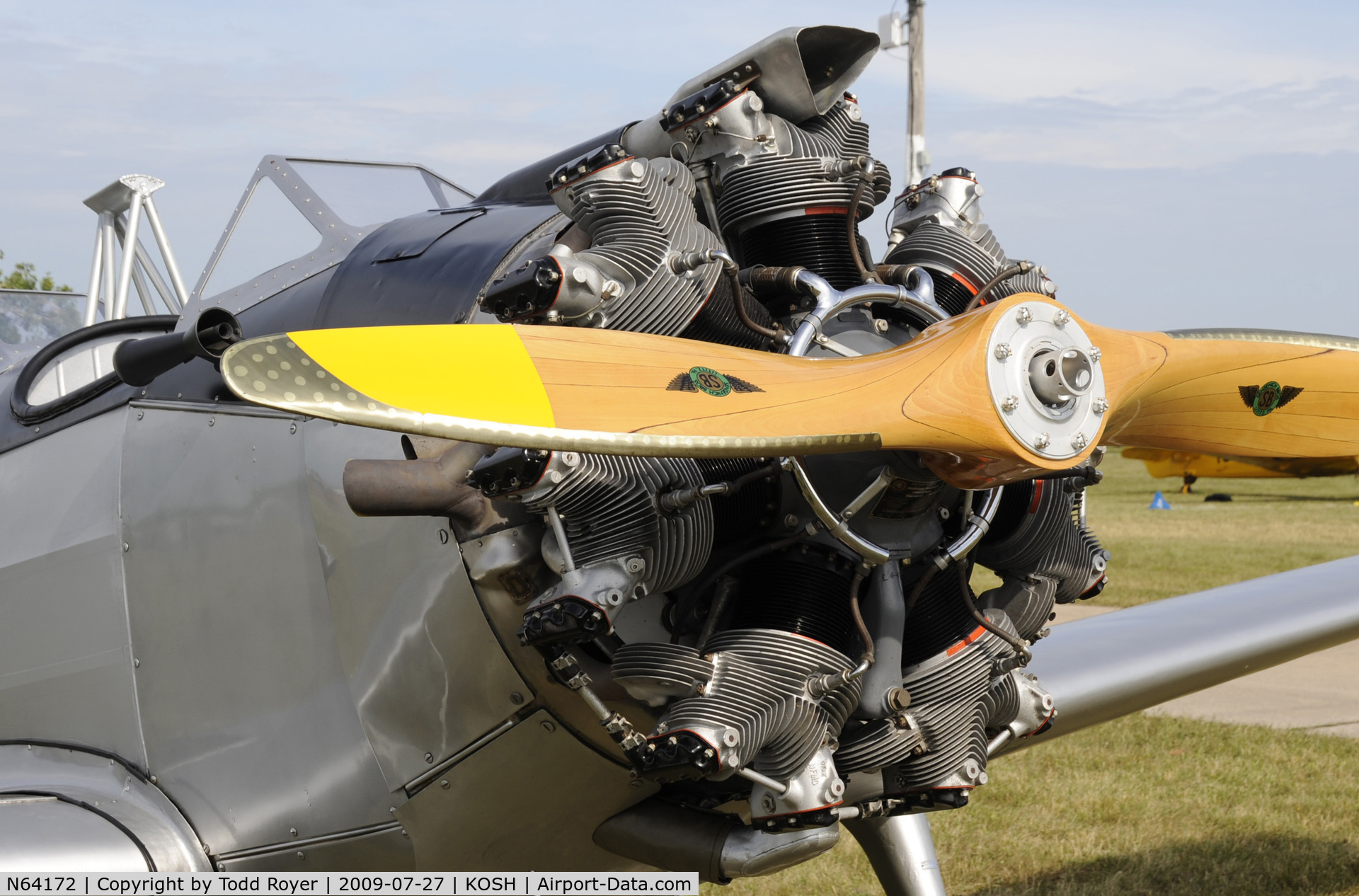 N64172, 1943 Fairchild (Howard) PT-23A Cornell (M-62C) C/N HO-260, EAA AIRVENTURE 2009