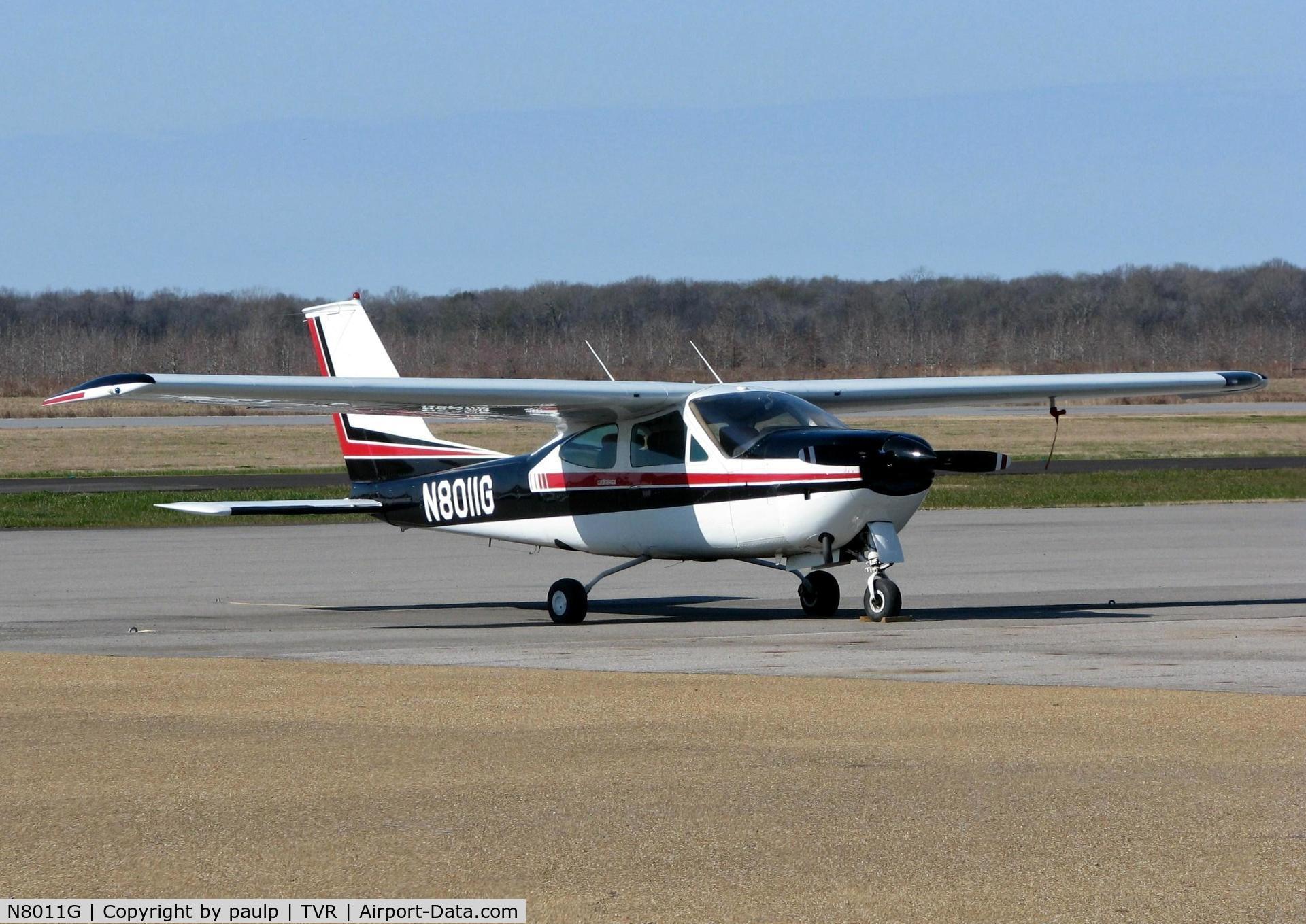 N8011G, 1970 Cessna 177RG Cardinal C/N 177RG0011, At the Tallulah/Vicksburg airport. A nice looking Cardinal!