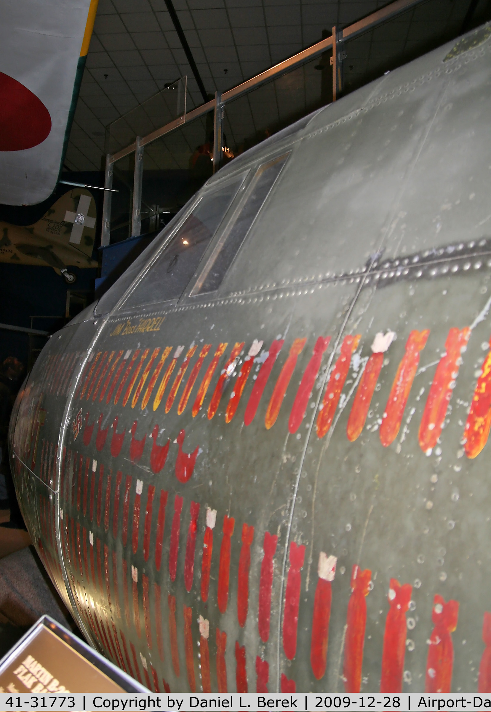 41-31773, 1941 Martin B-26B Marauder C/N 3487, The forward fuselage section of this heroic bomber has been preserved.