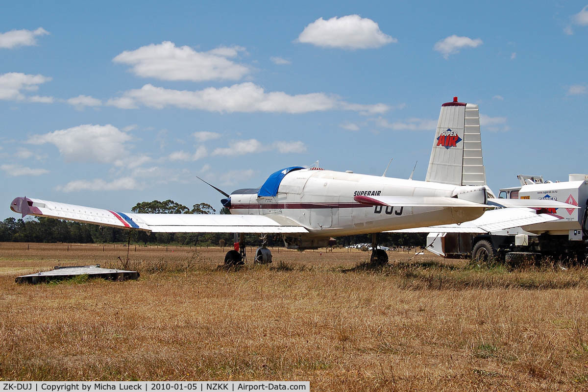 ZK-DUJ, NZ Aerospace FU24-950 C/N 196, At Kerikeri / Bay of Islands