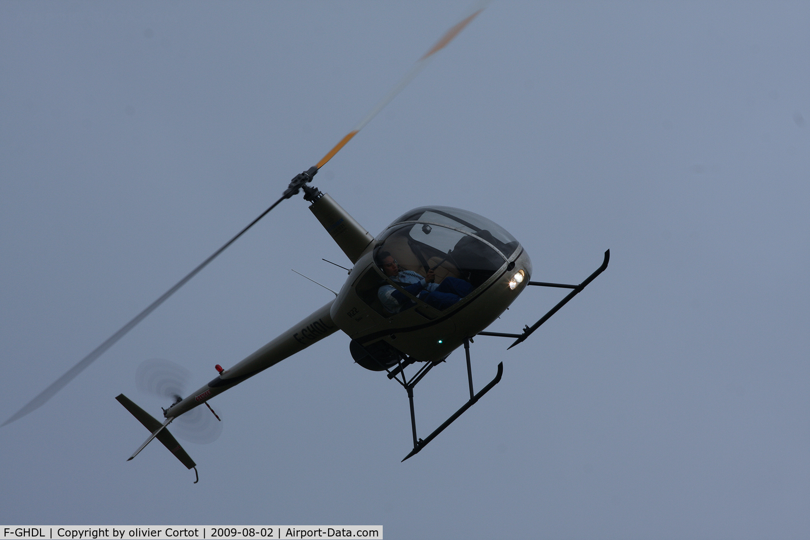 F-GHDL, Robinson R22 Beta C/N 1171, mulhouse 2009 airshow