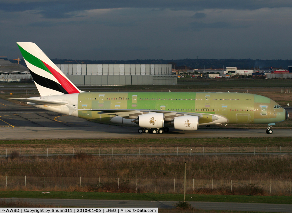 F-WWSD, 2010 Airbus A380-861 C/N 030, C/n 0030 - For Emirates as A6-EDK