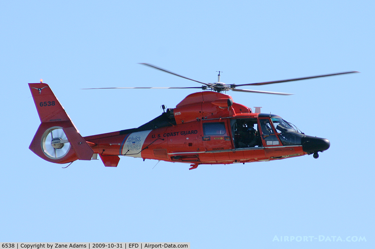 6538, Aerospatiale HH-65C Dolphin C/N 6043, At the 2009 Wings Over Houston Airshow