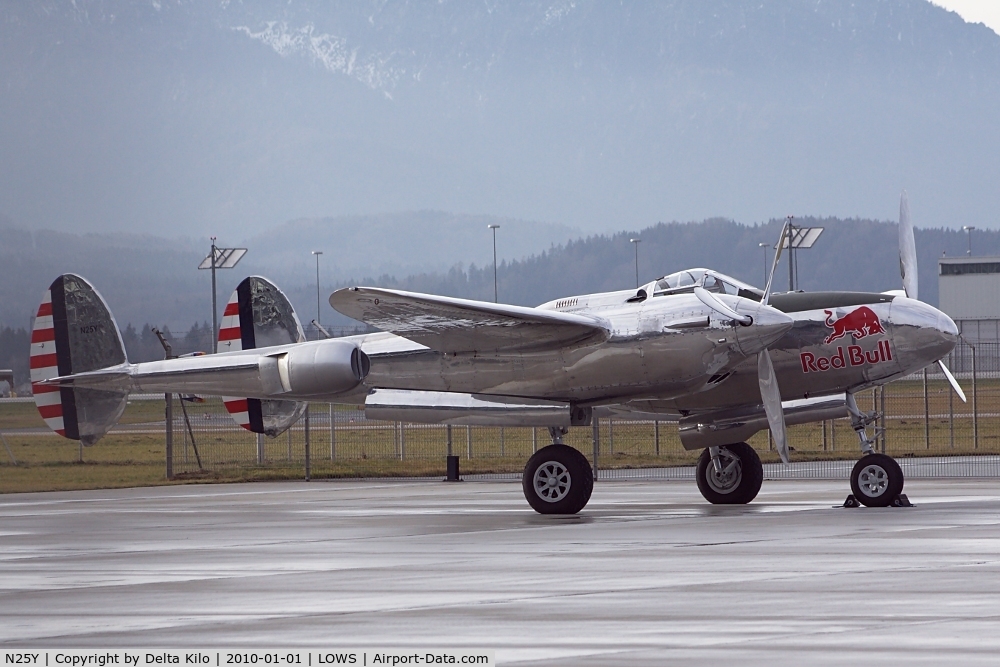 N25Y, 1944 Lockheed P-38L-5LO Lightning C/N AF44-53254, Flying Bulls Lockheed P-38L