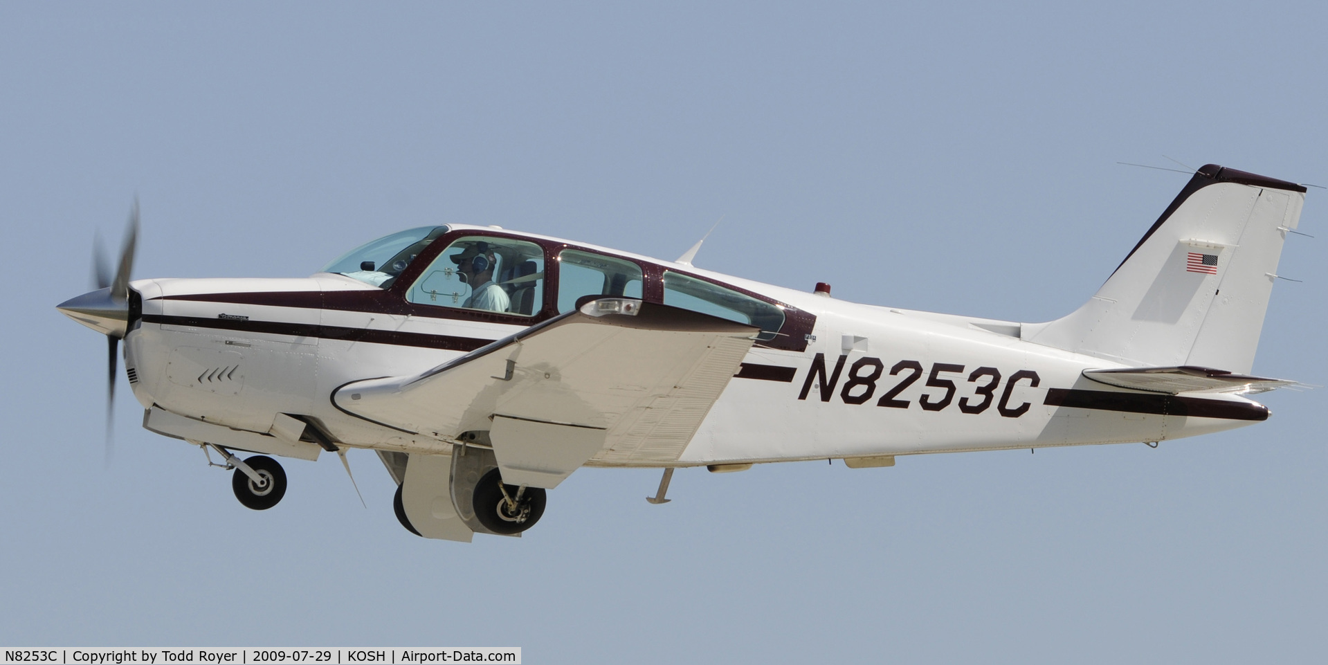 N8253C, 1990 Beech F33A Bonanza C/N CE-1546, EAA AIRVENTURE 2009
