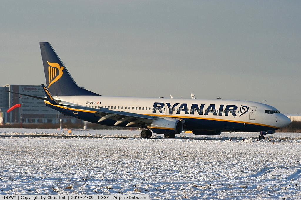 EI-DWY, 2008 Boeing 737-8AS C/N 33638, Ryanair