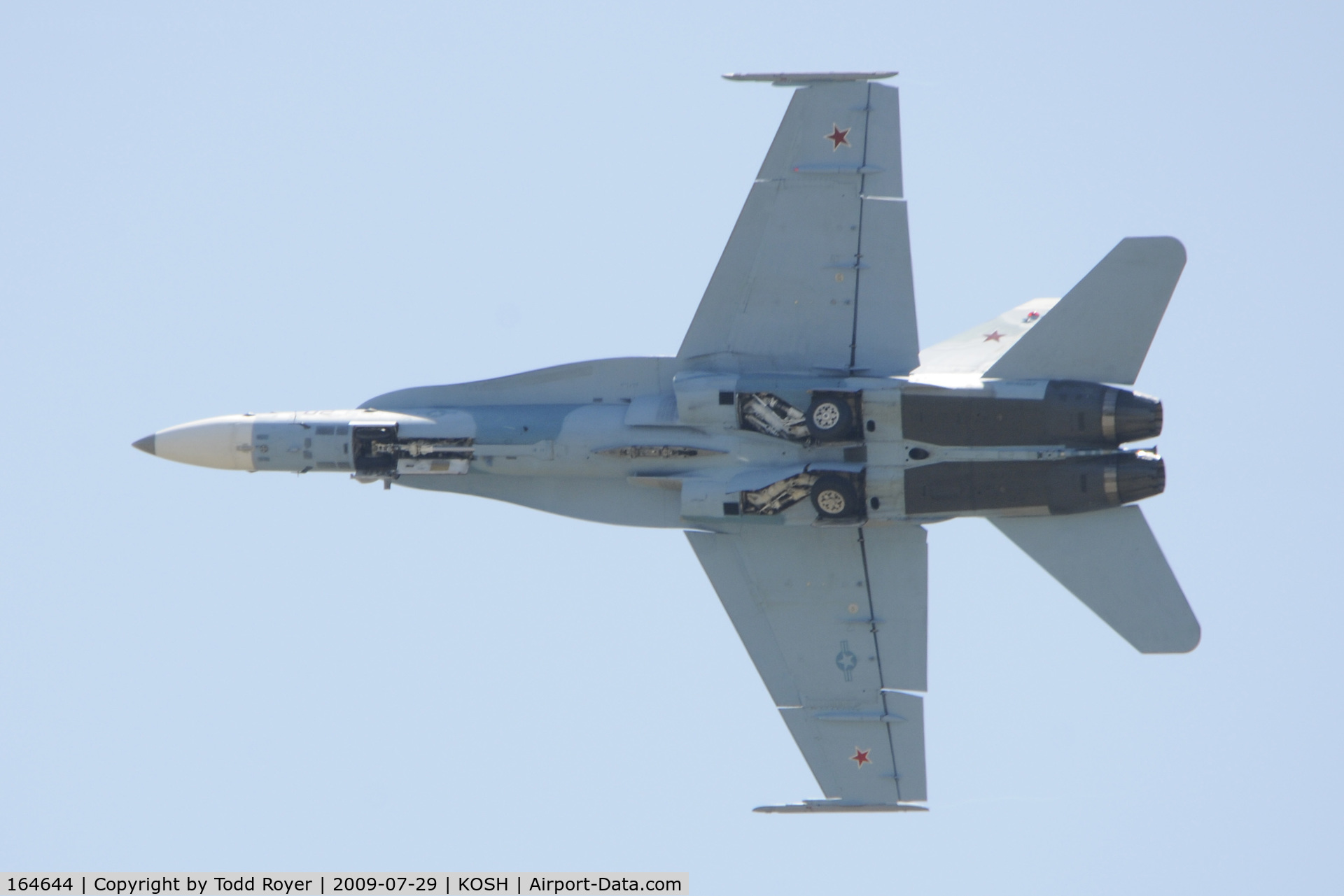 164644, 1991 McDonnell Douglas F/A-18C Hornet C/N 1067/C273, EAA AIRVENTURE 2009