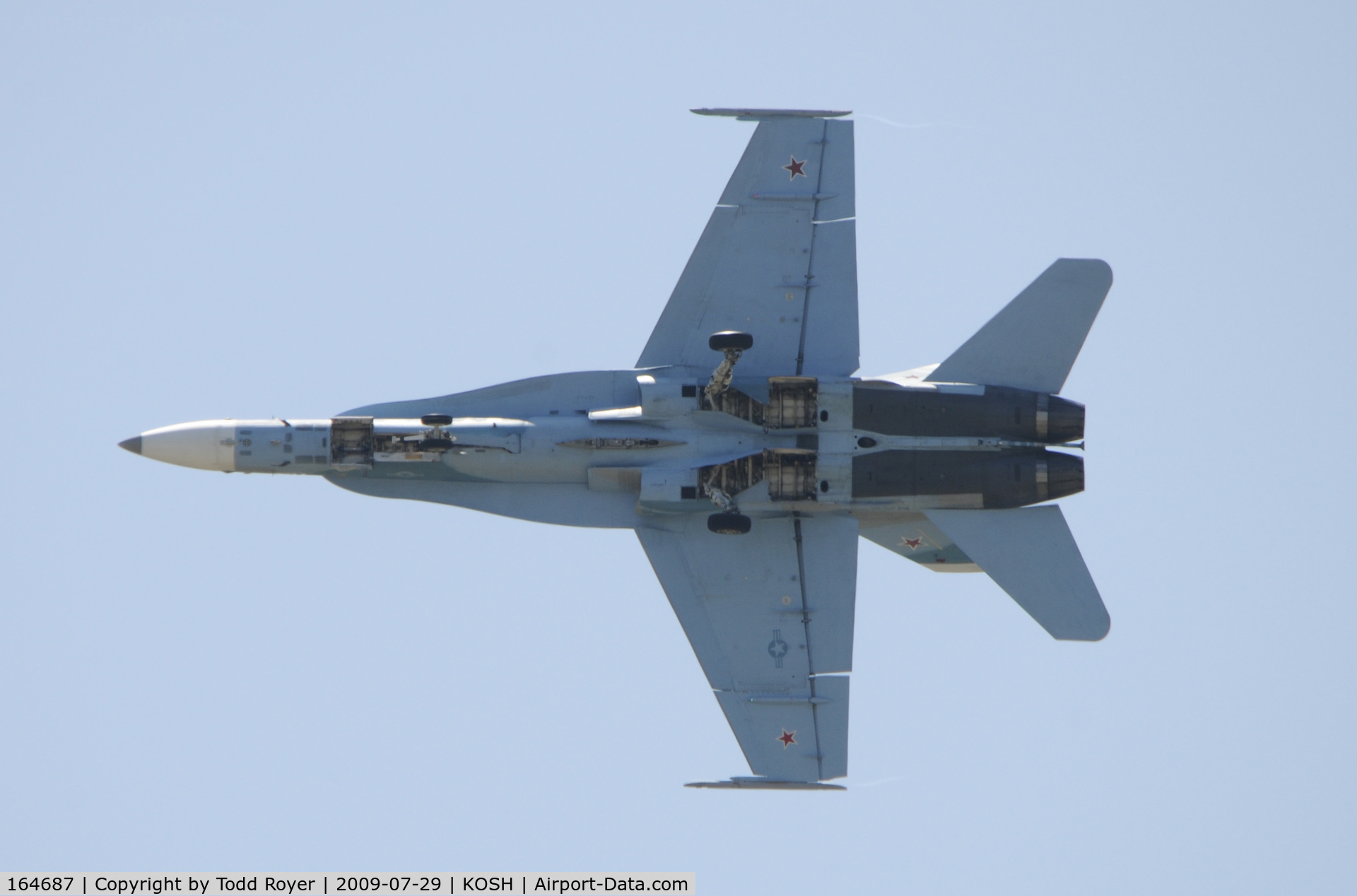 164687, McDonnell Douglas F/A-18C Hornet C/N 1120, EAA AIRVENTURE 2009