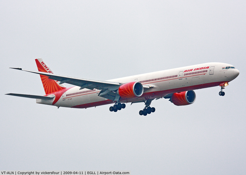 VT-ALN, 2008 Boeing 777-337/ER C/N 36312, Air India