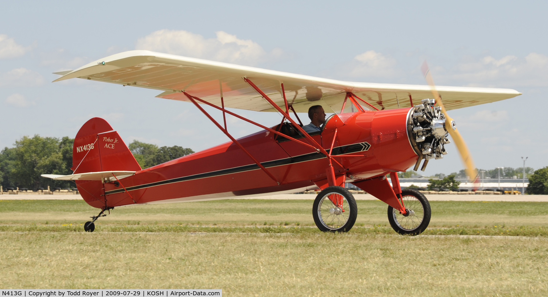 N413G, 2008 Pober Junior Ace C/N 61-N, EAA AIRVENTURE 2009