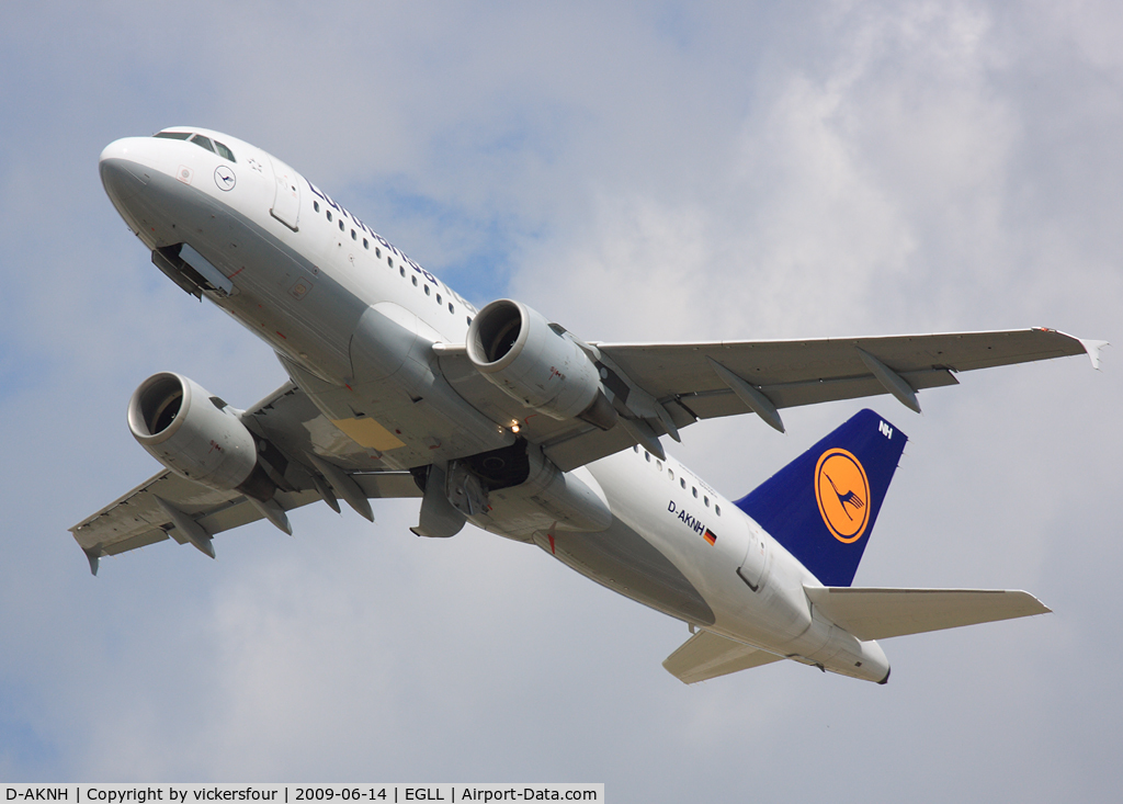 D-AKNH, 1998 Airbus A319-112 C/N 794, Lufthansa