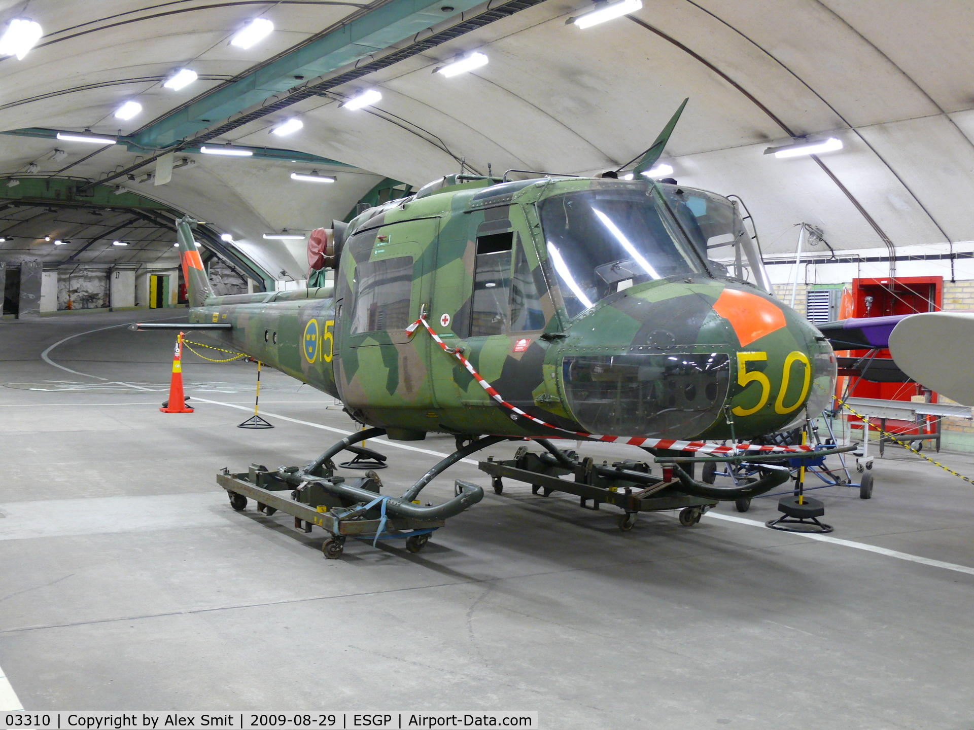 03310, Agusta Hkp3C (AB-204B) C/N 3071, Bell HKP3C/AB204B Iroquois 03310/50/15 Swedish Army