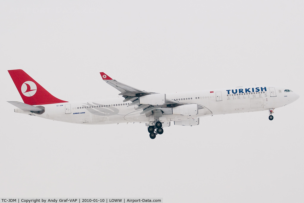 TC-JDM, 1996 Airbus A340-311 C/N 115, Turkish Airlines A340-300