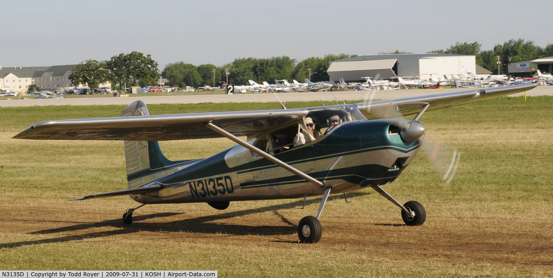 N3135D, 1955 Cessna 180 C/N 31933, EAA AIRVENTURE 2009