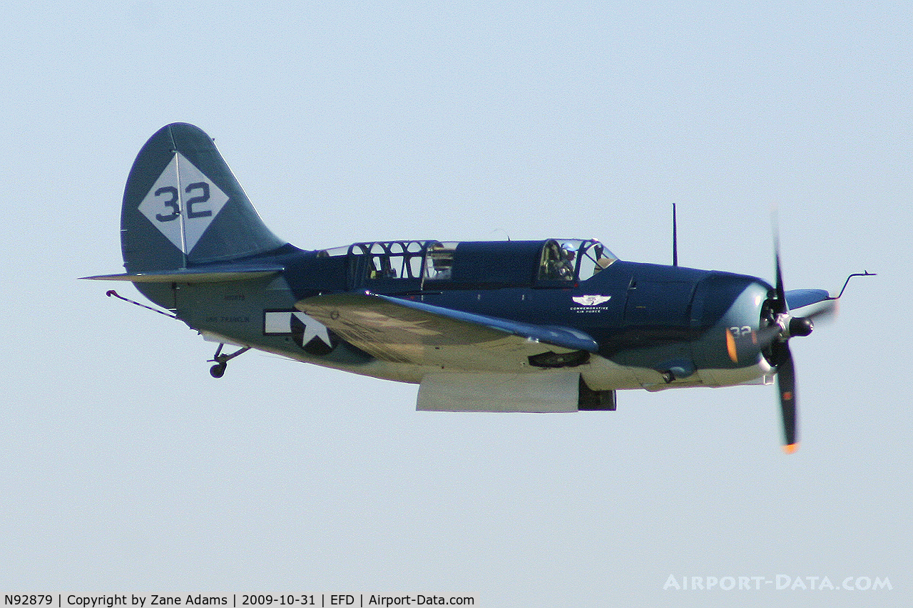 N92879, 1944 Curtiss SB2C-5 Helldiver C/N 83725, CAF Helldiver at the Wings Over Houston Airshow
