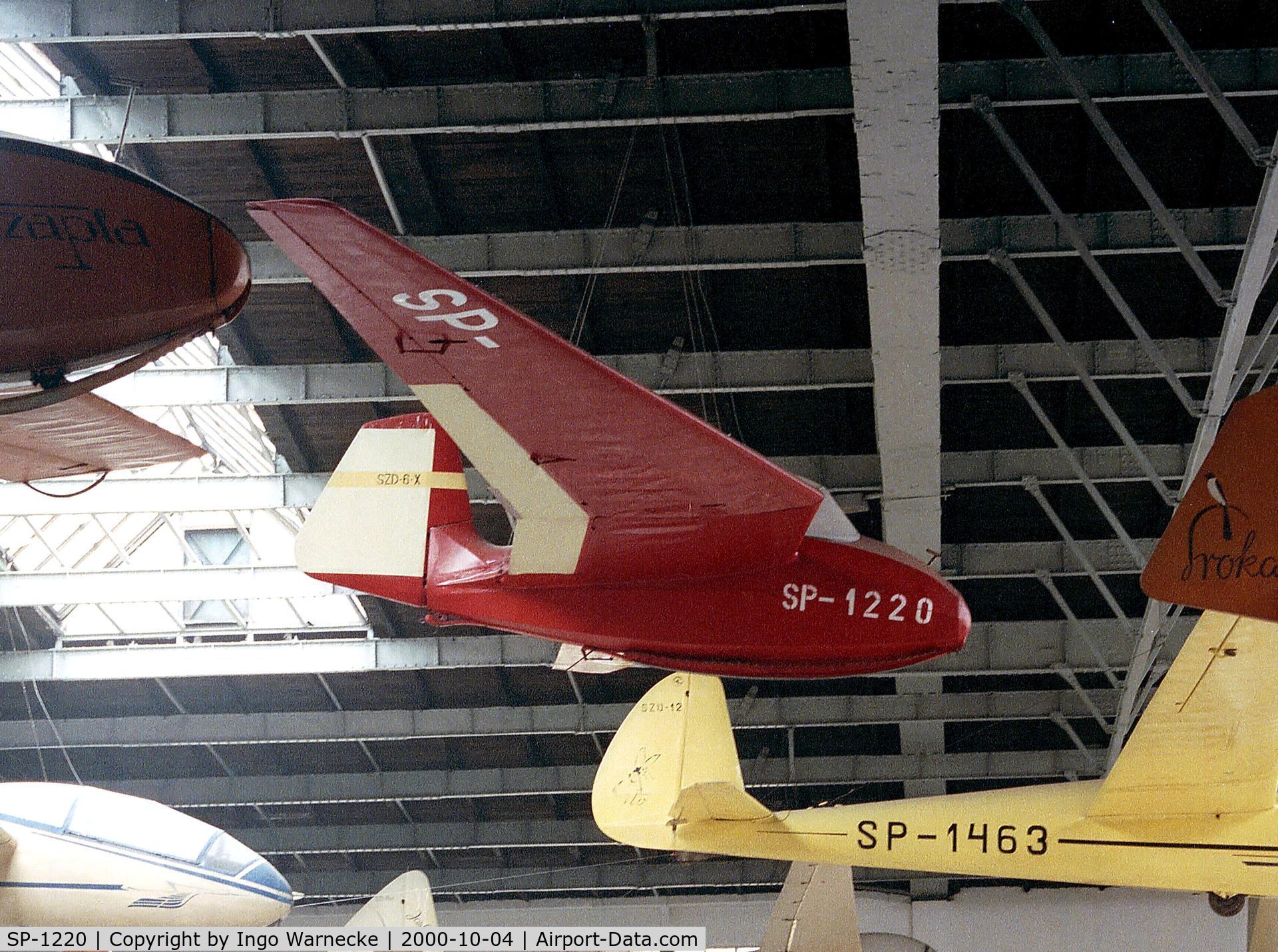 SP-1220, Instytut Szybownictwa IS-6X Nietoperz C/N 069, Instytut Szybownictwa IS-6X Nietoperz at the Muzeum Lotnictwa i Astronautyki, Krakow