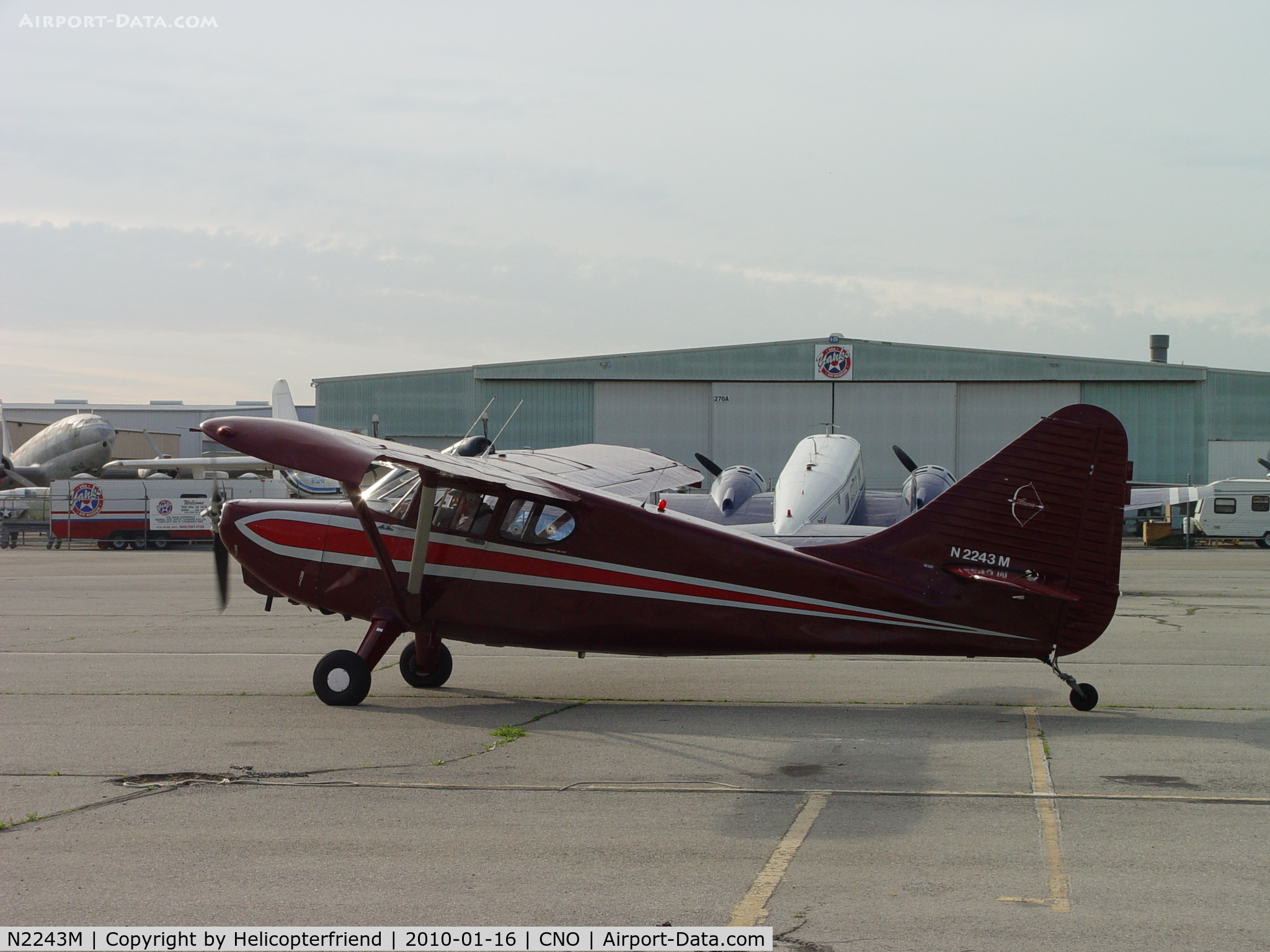 N2243M, 1950 Stinson 108-3 Voyager C/N 108-4127, Taxiing to runway for take off