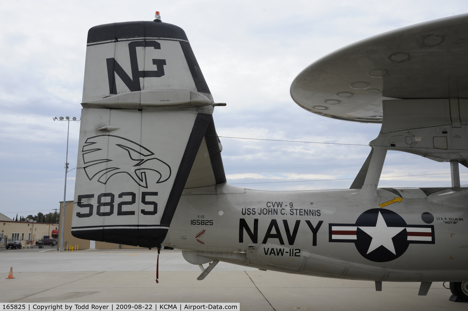 165825, Northrop Grumman E-2C Hawkeye C/N A196, CAMARILLO AIR SHOW 2009