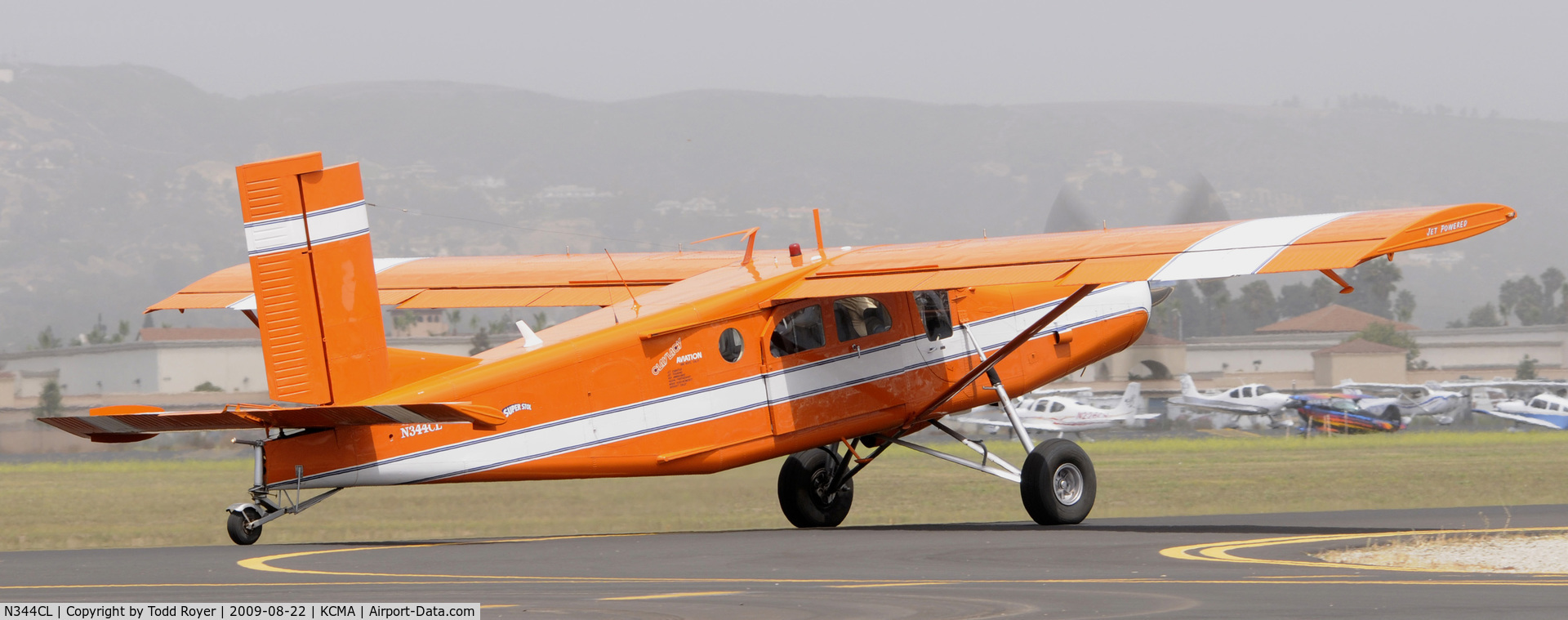 N344CL, 1968 Fairchild PC-6/C2-H2 Heli-Porter C/N 2019, CAMARILLO AIR SHOW 2009