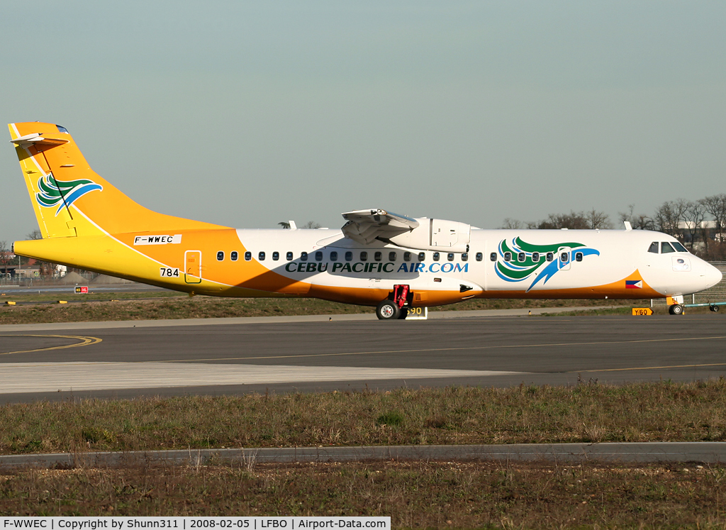 F-WWEC, 2008 ATR 72-212A C/N 784, C/n 784 - To be RP-C7251