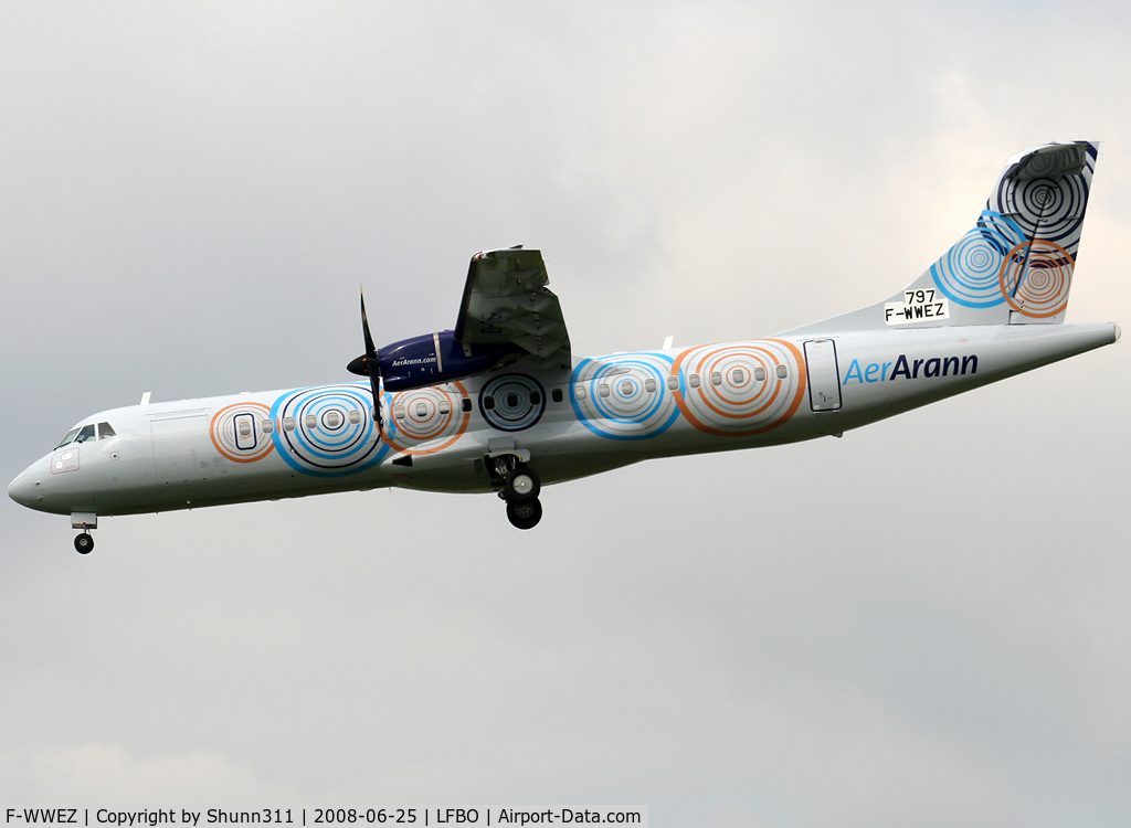 F-WWEZ, 2008 ATR 72-212A C/N 797, C/n 797 - To be EI-REP