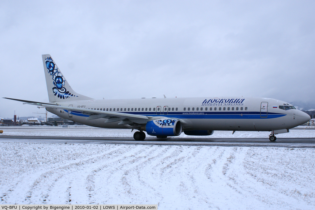 VQ-BFU, 2000 Boeing 737-883 C/N 30467, Moscovia Airlines
