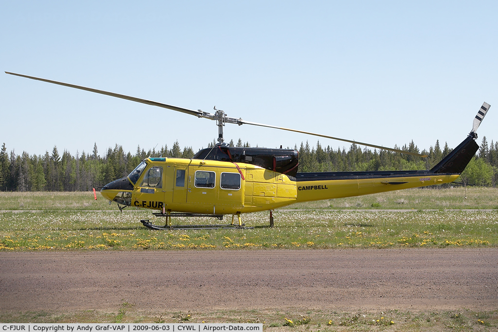 C-FJUR, 1976 Bell 212 C/N 30728, Campell Bell 212