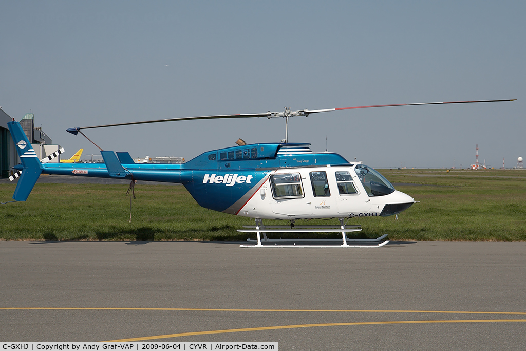 C-GXHJ, 1982 Bell 206L-1 LongRanger II C/N 45741, Helijet Bell 206