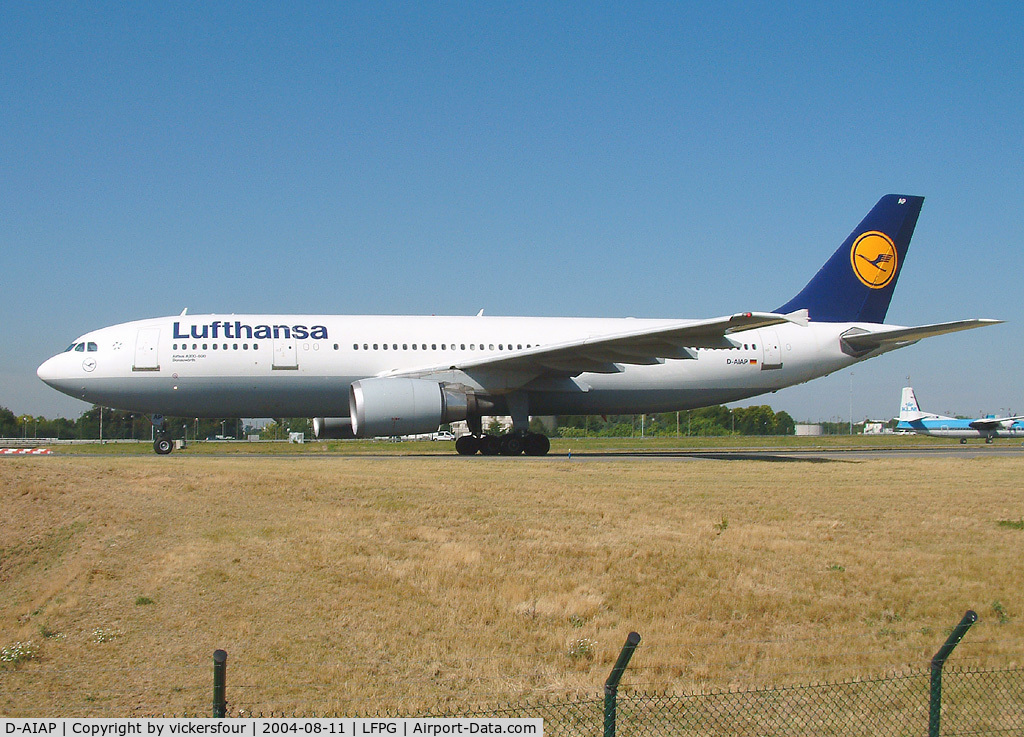 D-AIAP, 1987 Airbus A300B4-603 C/N 414, Lufthansa