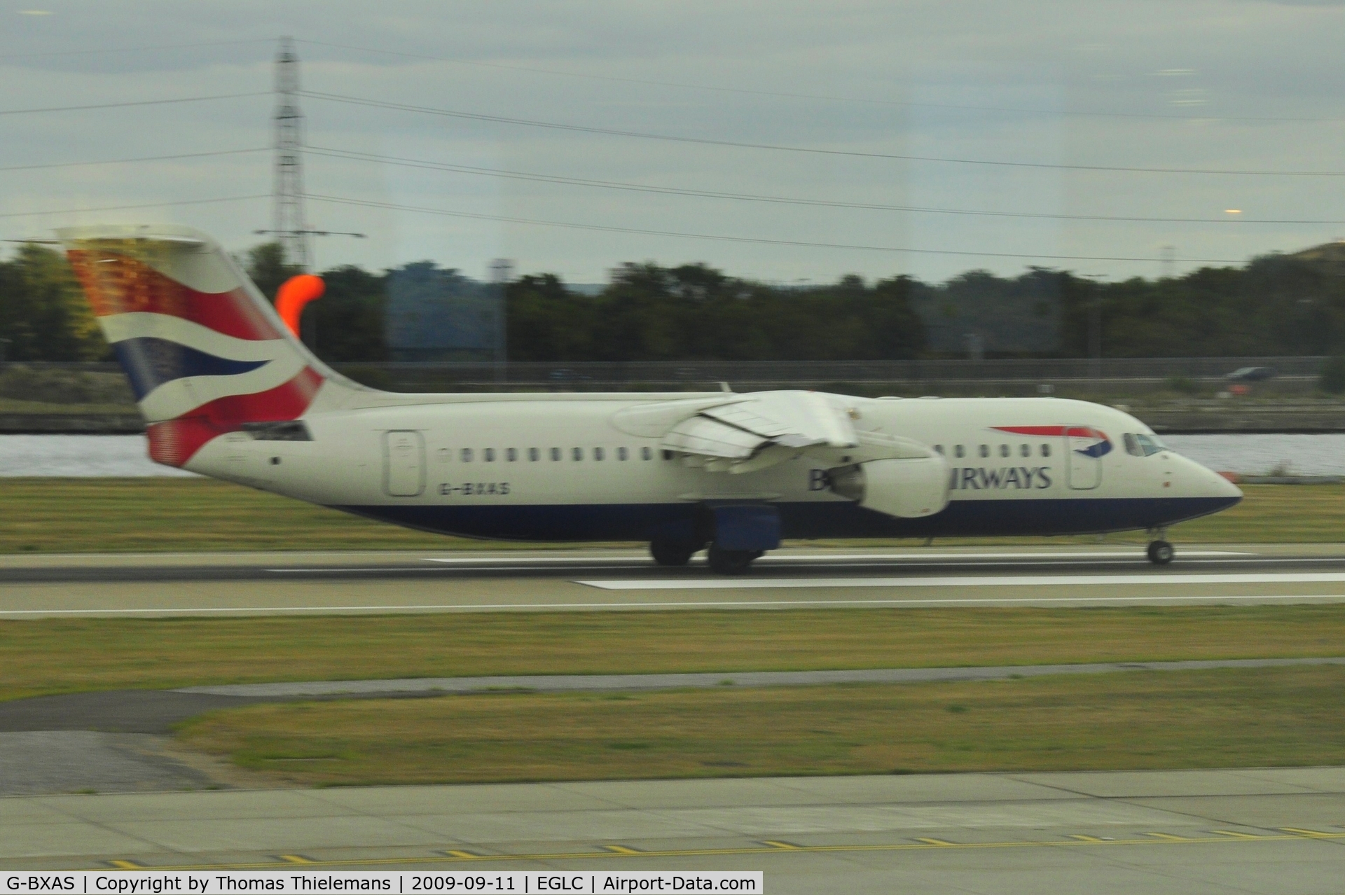 G-BXAS, 1997 British Aerospace Avro 146-RJ100 C/N E3301, /