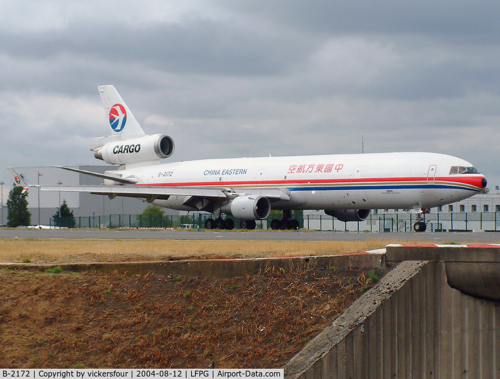 B-2172, 1992 McDonnell Douglas MD-11 C/N 48496, China Eastern Cargo