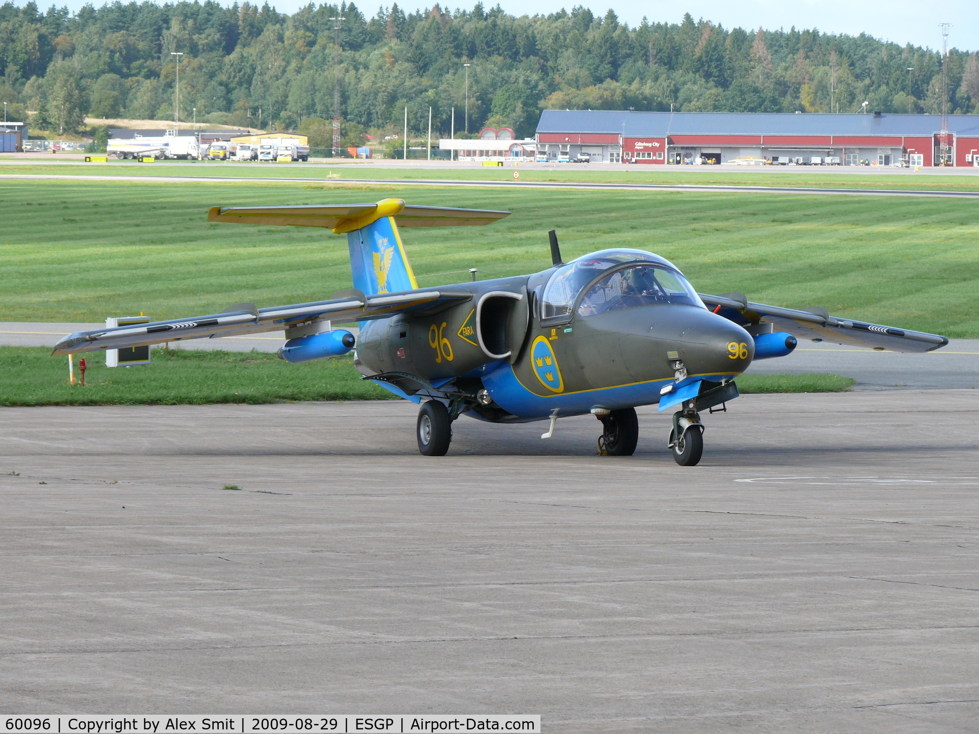 60096, Saab Sk.60A C/N 60096, SAAB SK60/105 60096/96 Swedish Air Force Team 60
