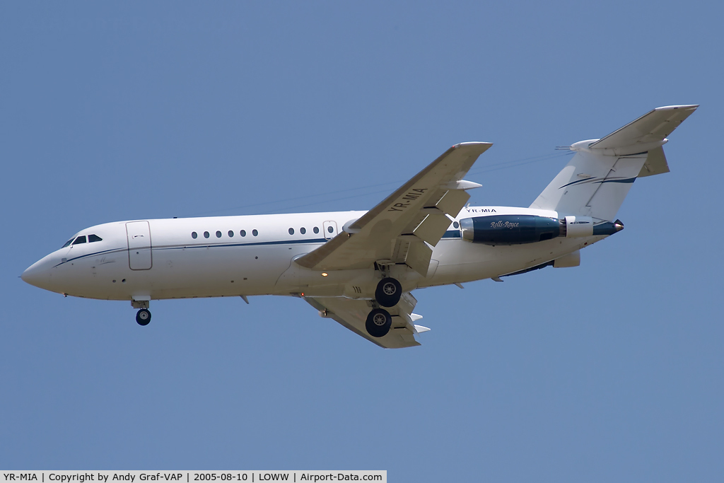 YR-MIA, 1980 British Aerospace 111-492GM One-Eleven C/N 260, Mia Airlines Bac 1-11