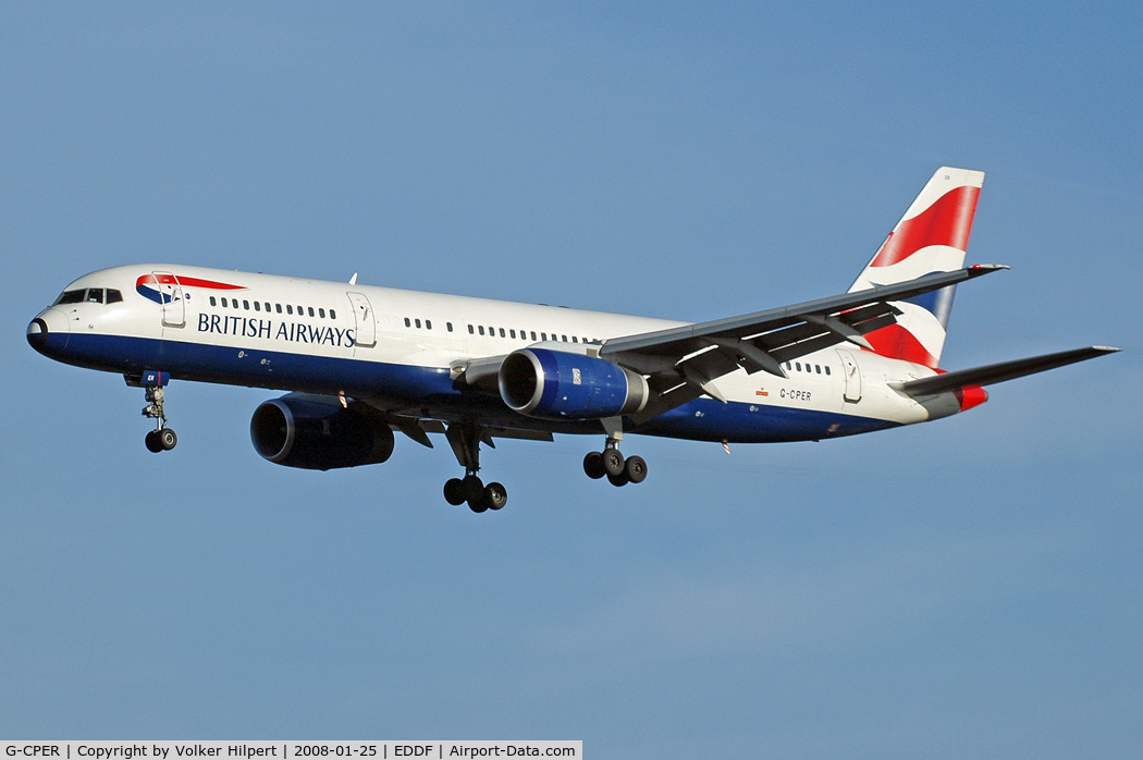 G-CPER, 1997 Boeing 757-236 C/N 29113, British Airways