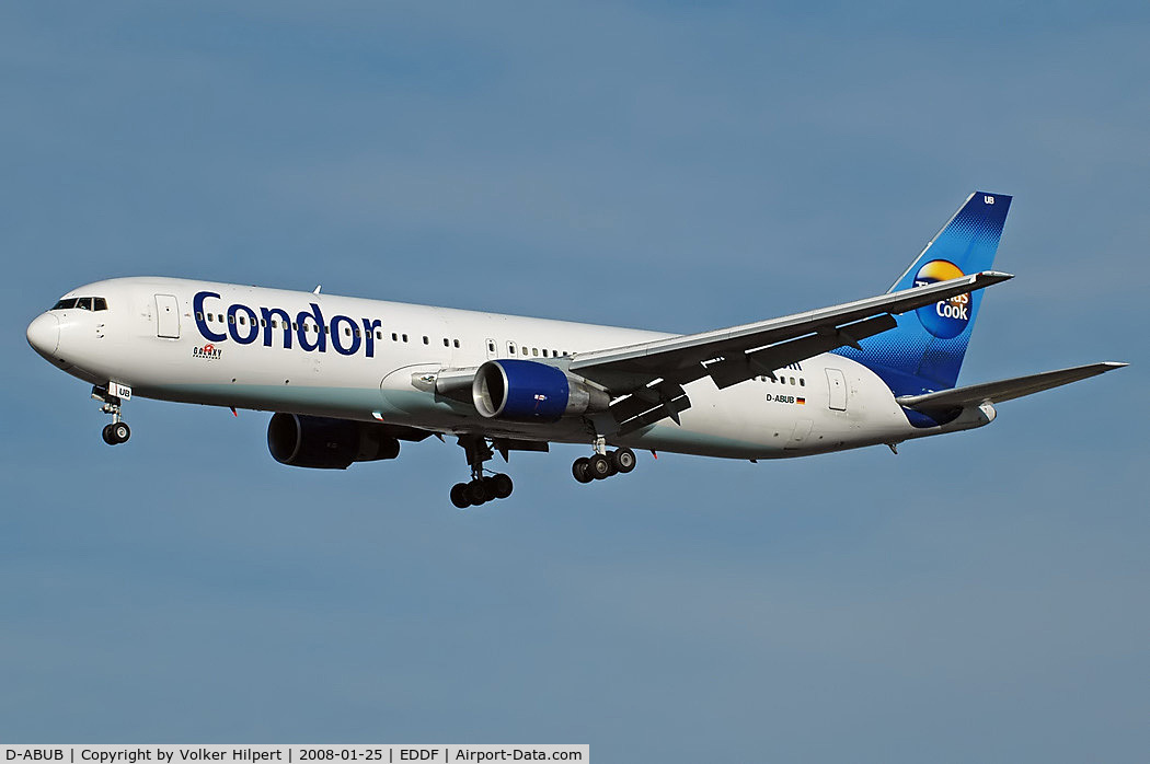 D-ABUB, 1992 Boeing 767-330/ER C/N 26987, Condor without winglets