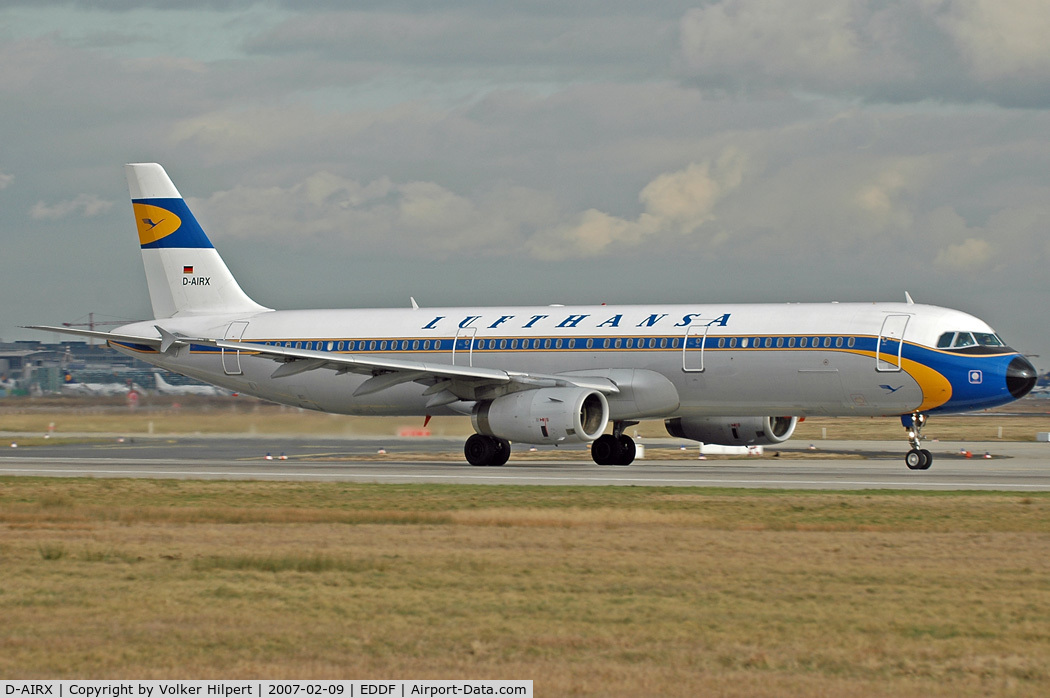 D-AIRX, 1998 Airbus A321-131 C/N 0887, Lufthansa