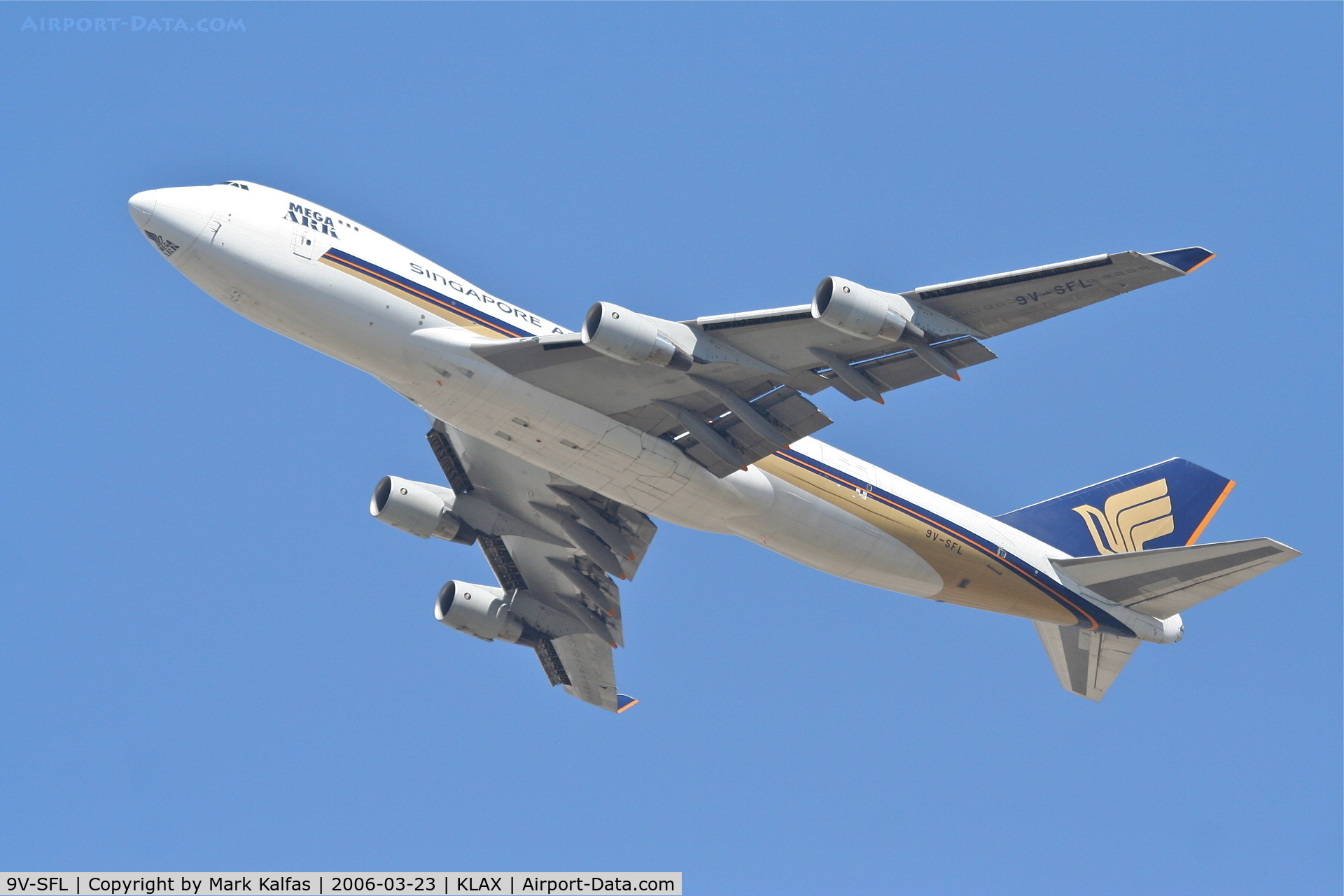 9V-SFL, 2003 Boeing 747-412F/SCD C/N 32897, Singapore Boeing 747-412F 