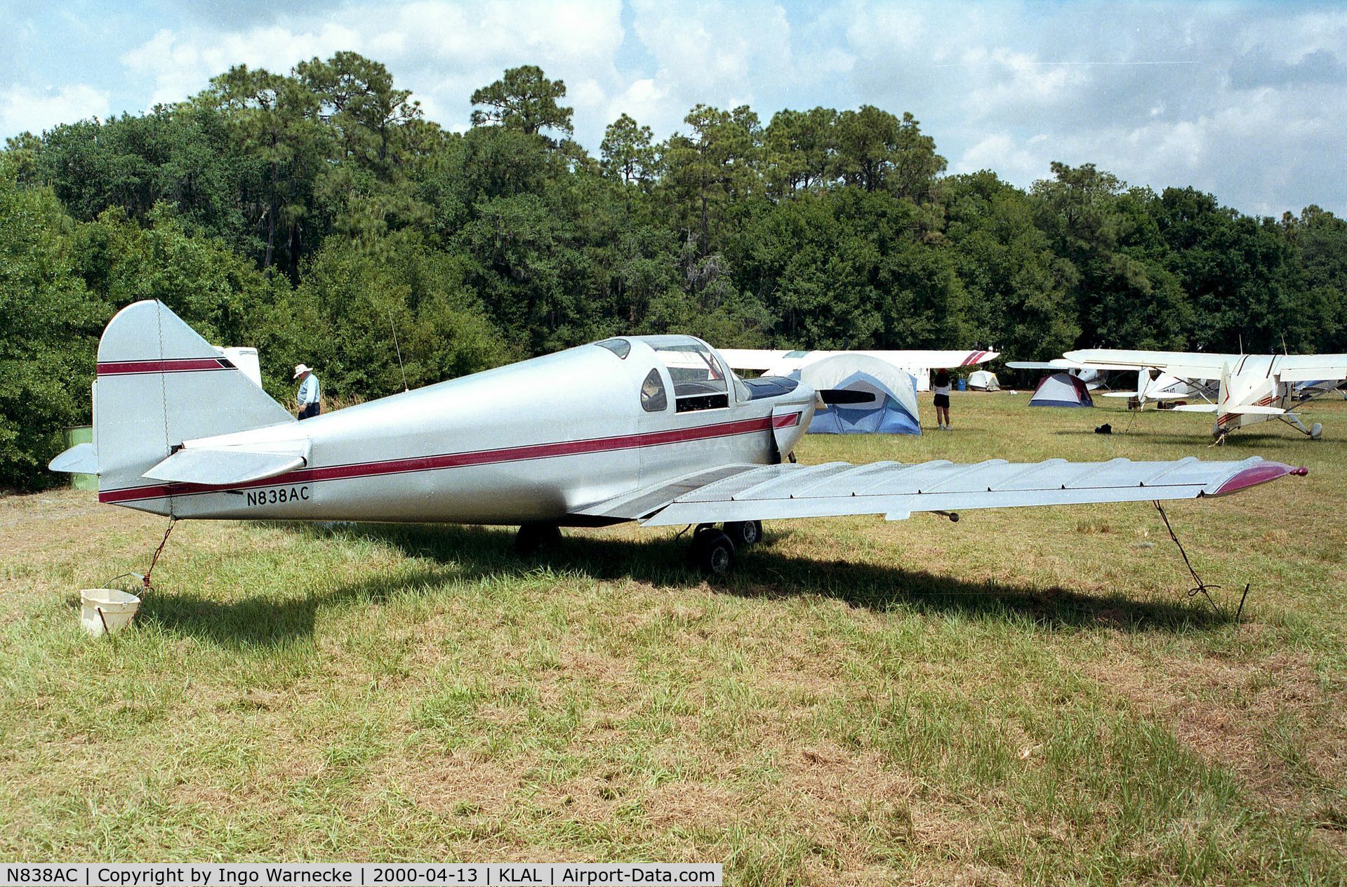 N838AC, 1950 Emigh TROJAN A-2 C/N 56, Emigh Trojan A-2 at Sun 'n Fun 2000, Lakeland FL