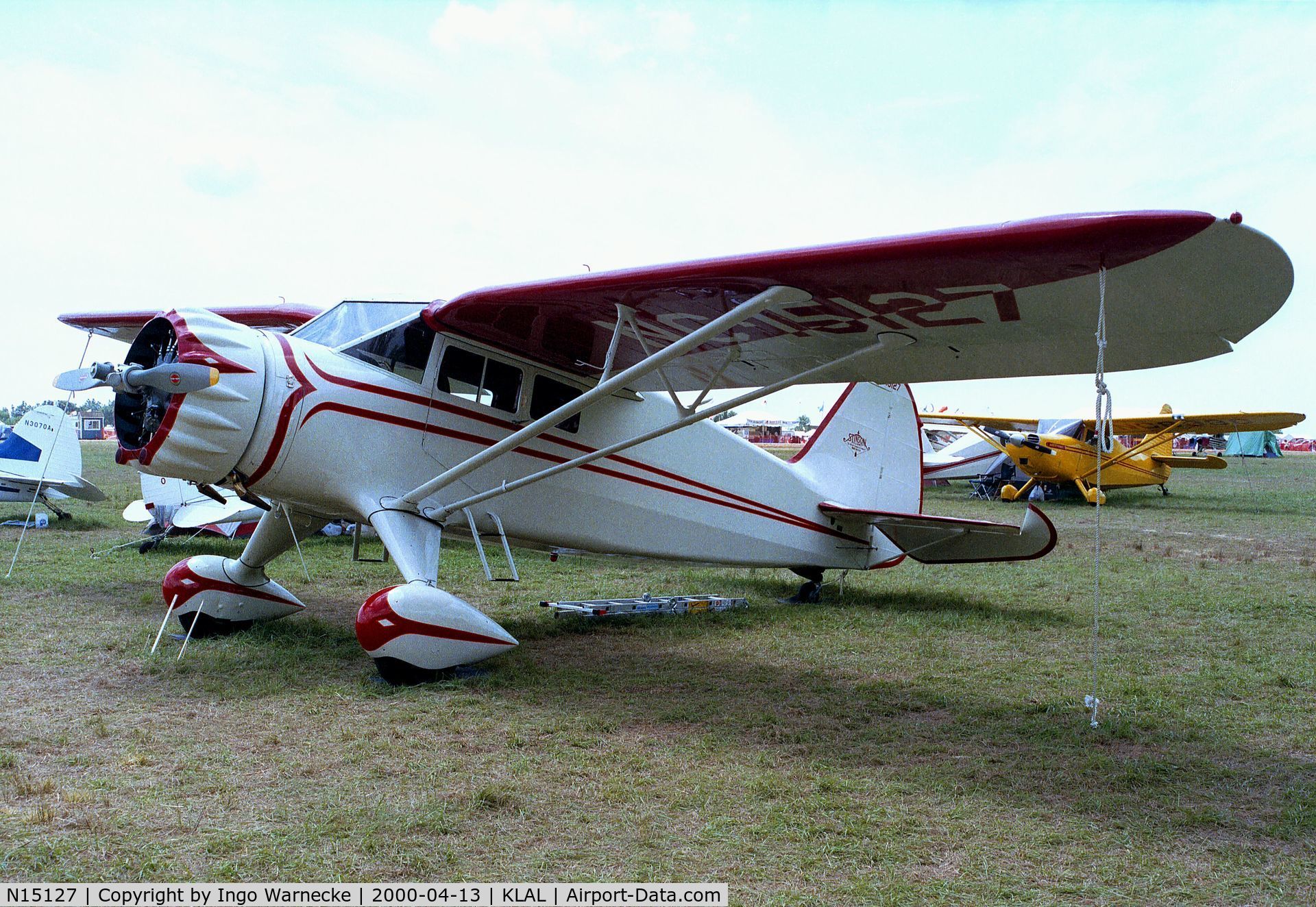 N15127, 1935 Stinson SR-6A Reliant C/N 9619, Stinson SR-6A Reliant at Sun 'n Fun 2000, Lakeland FL