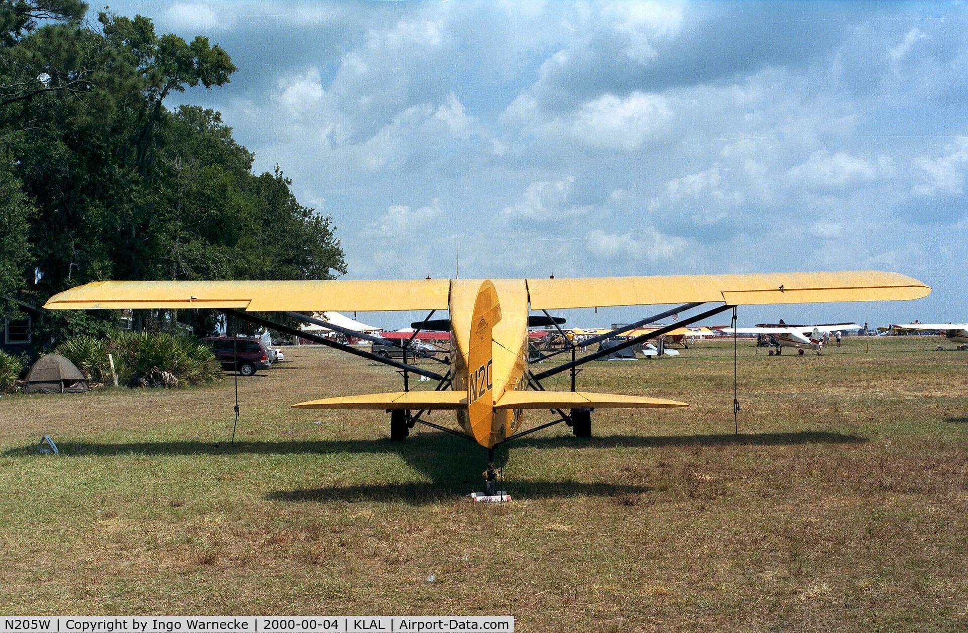 N205W, 1930 Stinson SM-8A Junior C/N 4029, Stinson SM-8A at Sun 'n Fun 2000, Lakeland FL
