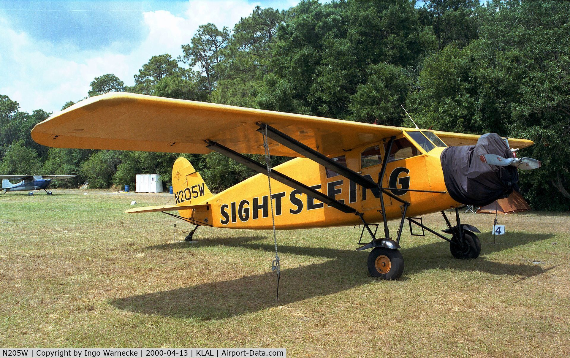 N205W, 1930 Stinson SM-8A Junior C/N 4029, Stinson SM-8A at Sun 'n Fun 2000, Lakeland FL