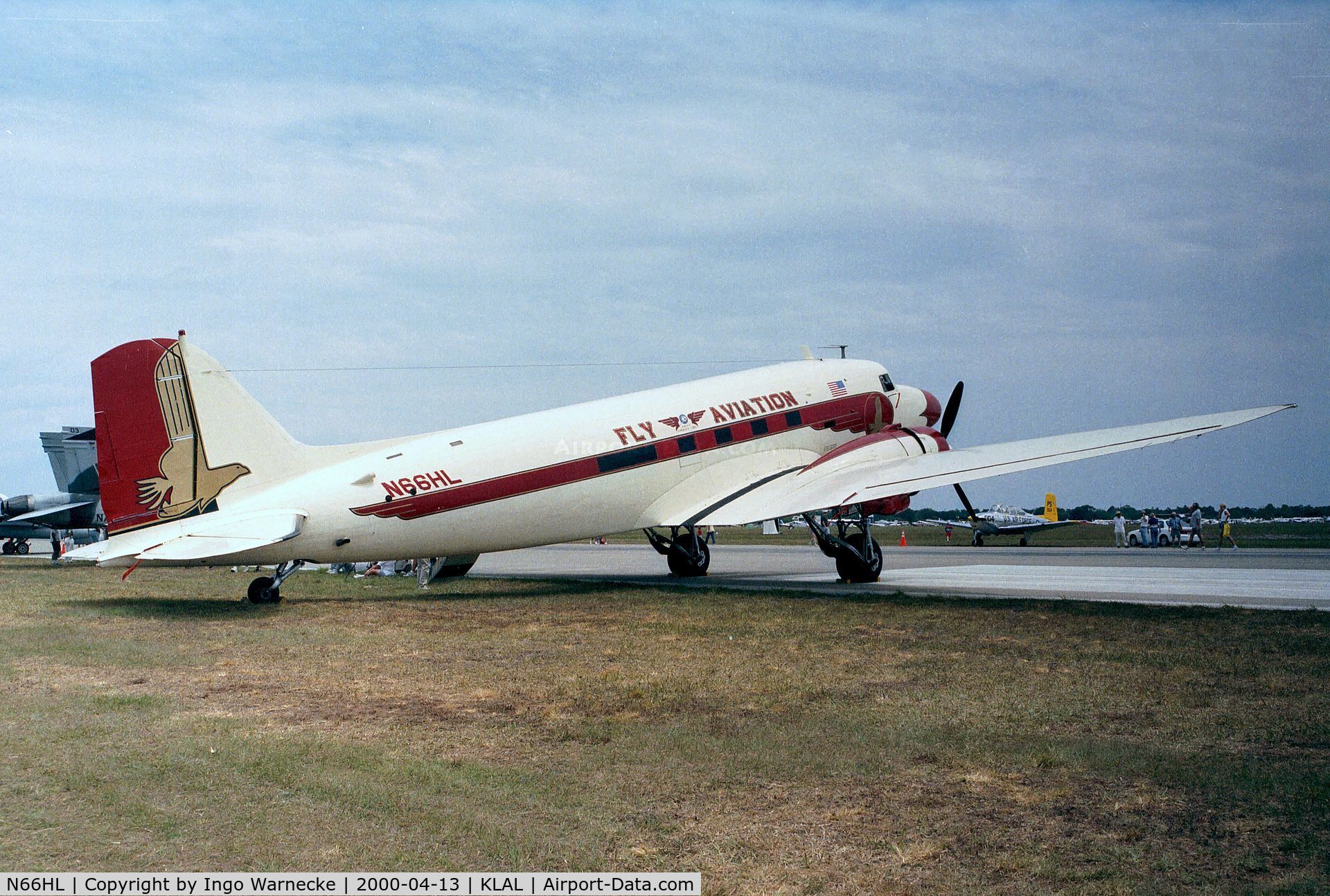 N66HL, Douglas C-47A C/N 9247, Douglas C-47A of Fly Aviation at 2000 Sun 'n Fun, Lakeland FL