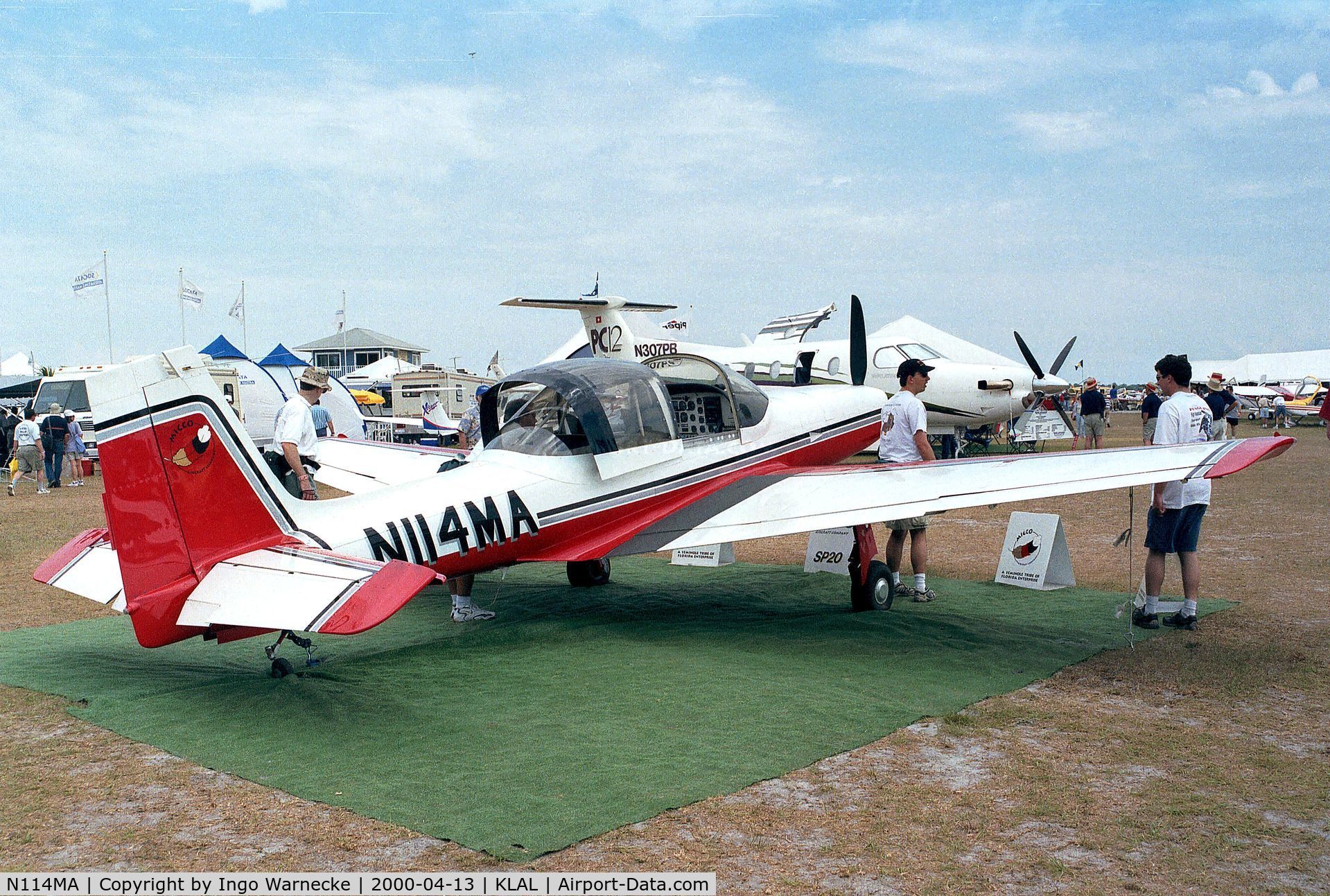 N114MA, 2000 Micco MAC-145A C/N 305, Micco MAC-145A at 2000 Sun 'n Fun, Lakeland FL