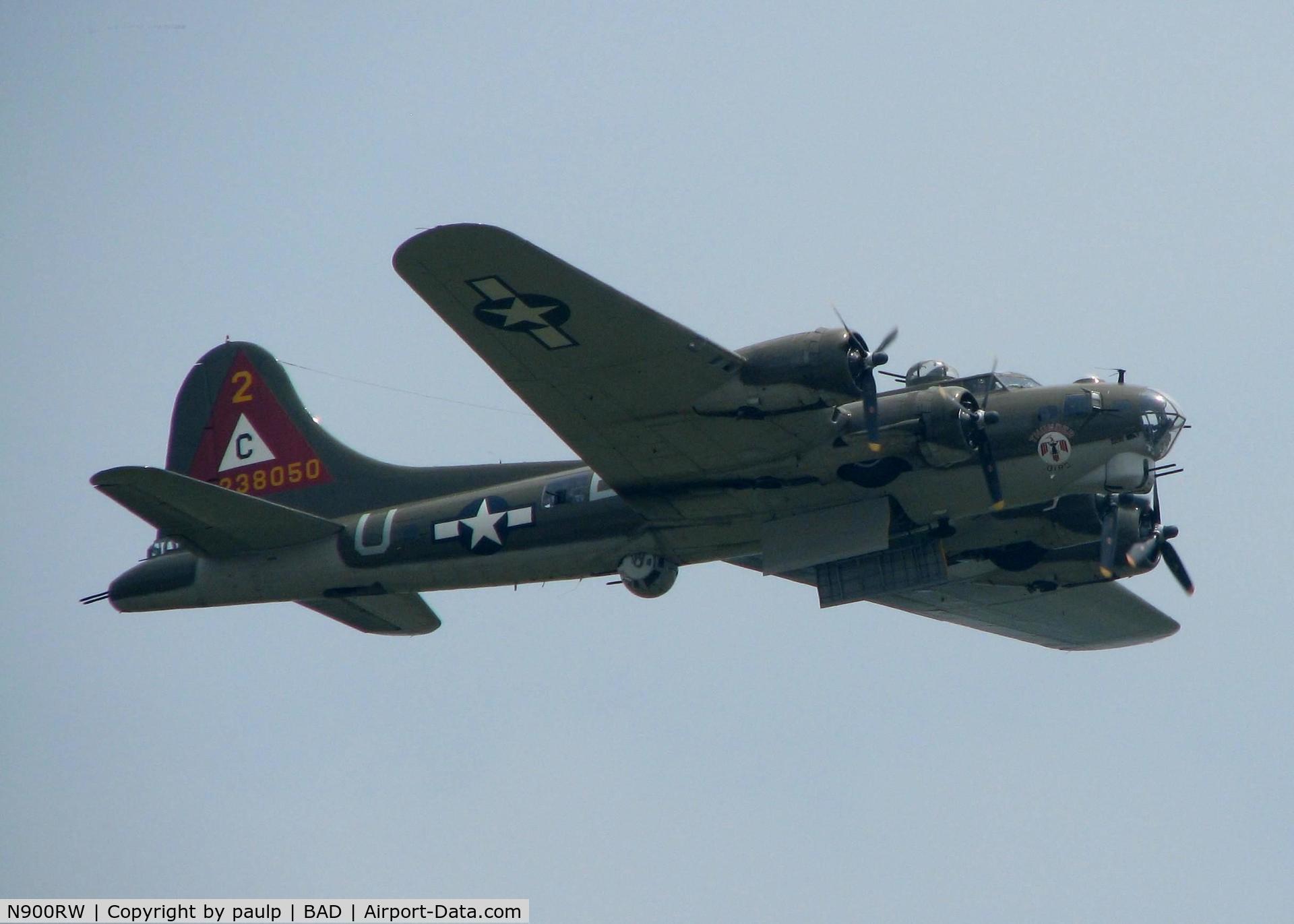 N900RW, 1944 Boeing B-17G Flying Fortress C/N 8627, At Barksdale Air Force Base.