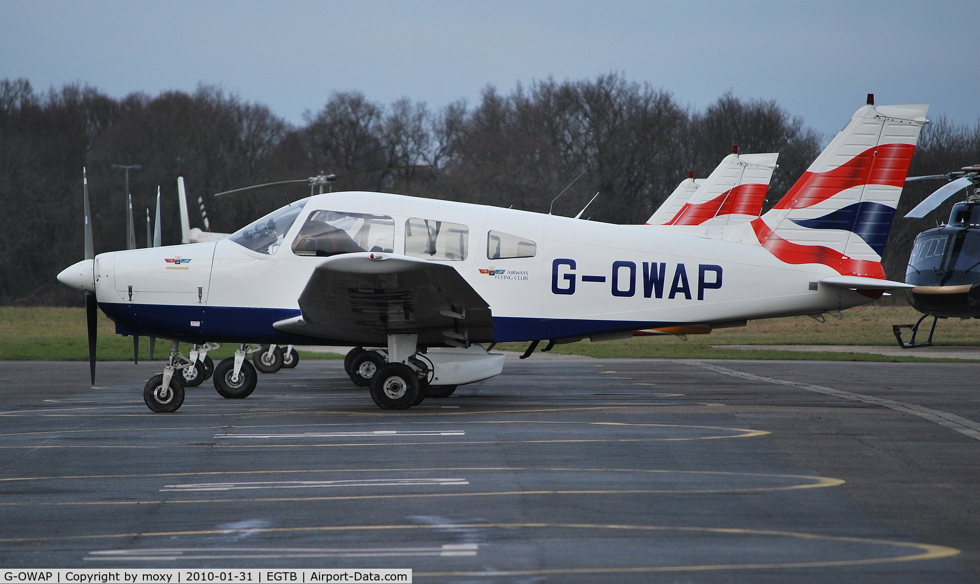 G-OWAP, 1977 Piper PA-28-161 Cherokee Warrior II C/N 28-7816314, Piper PA-28-161