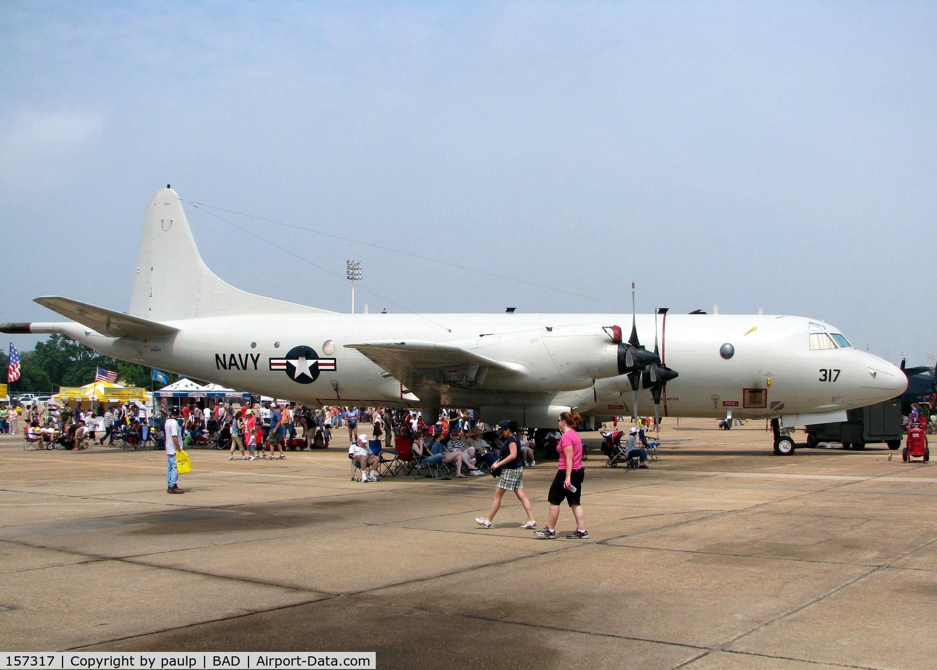 157317, 1970 Lockheed P-3C Orion C/N 5532, At Barksdale Air Force Base.